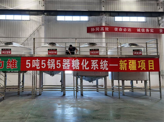 漯河精酿啤酒设备厂—5吨精酿啤酒设备—新疆项目